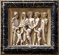 Michelozzo, Relief vom Grabmonument für Bartolomeo Aragazzi in Montepulciano, um 1435
