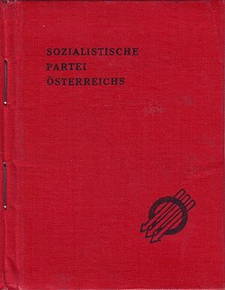 SPÖ-Mitglieds­buch 1955