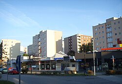 Zentrum des Kremser Stadtteiles Mitterau