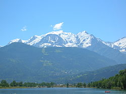 Der Mont Blanc ist mit 4.810 m der höchste Berg in der EU