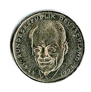 Rückseite einer 2-DM-Münze (1994)