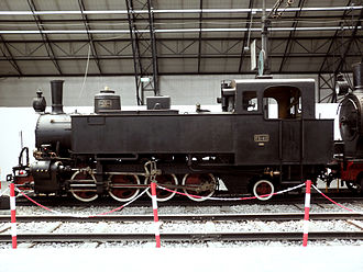 Die P 7 bzw. R402.007 im Museum in Mailand