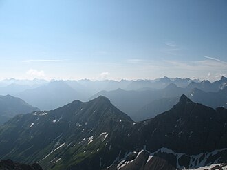 Muttekopf und Wildmahdspitze (2489&nbsp;m)