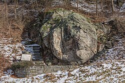 Dr. Gruberstein (Granitfels mit Einschlüssen)
