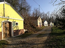 „Hinter der Firma Fuhrmann“ in Steinebrunn (Drasenhofen)