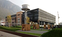 Bauten der ehemaligen „Industria Nazionale Alluminio-Alumix“