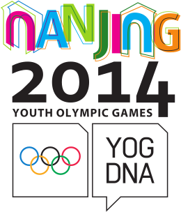 Logo der II. Olympische Jugend-Sommerspiele