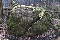 Gipfelblock und Z`klobener Stein