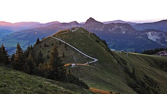 Neunerköpfle vor Einstein (1866&nbsp;m) vom Vogelhörnle