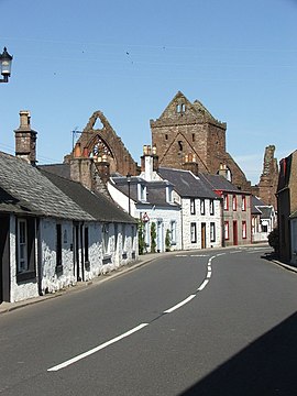 Straßenzug in New Abbey