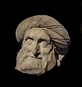 Sog. Prophet mit Turban (angeblich Jakob von Lichtenberg), ehem. Portal der Alten Kanzlei, Musée de l’Œuvre Notre-Dame, Straßburg