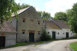 Kellergasse, beim Kindergarten in Niederleis (Niederleis)