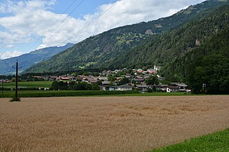 Blick von Südosten auf Nikolsdorf