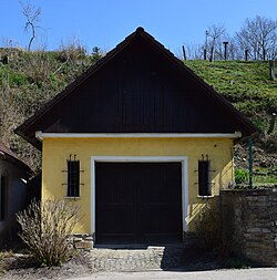 Obere Kellergasse in Harlanden (Erlauf)