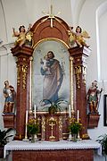 Seitenaltar der Kirche