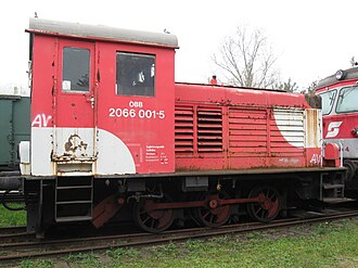 2066 001-5 im Eisenbahnmuseum Strasshof (2014)