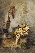 Stillleben mit Feldfrüchten, um 1900