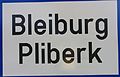 Ortstafel Bleiburg – Pliberk