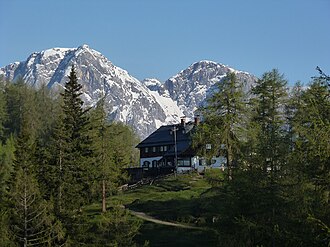 Die Ostpreußenhütte im Juni 2013
