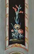 Blumen-Dekor im Empfangssaal