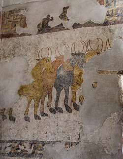 Die sogenannte Rinder­prozession