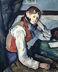 Paul Cézanne: Der Knabe mit der roten Weste (1894/95)