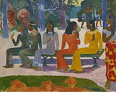 Paul Gauguin:Der Markt (1892)