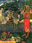 Paul Gauguin:Ia Orana Maria (Gegrüßet seist Du, Maria) (1891)