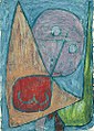 Engel, noch weiblich, 1939, Kreide auf Grundierung auf Papier auf Karton, Zentrum Paul Klee, Bern