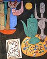 Ohne Titel (Der Todesengel), 1940, Öl auf Leinwand auf Keilrahmen, Zentrum Paul Klee, Bern