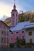 Pfarrkirche Unsere Liebe Frau von Loreto mit Friedhof in Steinhaus