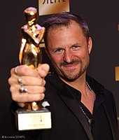 ROMY Preisträger Philipp Hochmair bei der ROMY Gala 2022 in der Wiener Hofburg