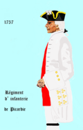 Régiment de Picardie 1757–1762