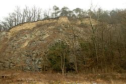 Pielachmündung-Steinwand