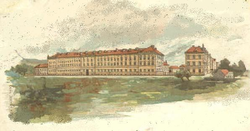 Landwehr-Kaserne in Pisek (Gebäude noch existent steht 2015 leer)Koordinate: 49° 18′ 42″ N, 14° 8′ 16″ O49.31166666666714.137777777778
