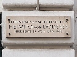 Heimito von Doderer – Gedenktafel