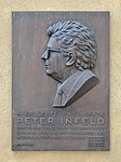 Peter Infeld - Gedenktafel