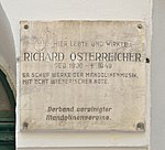 Richard Österreicher - Gedenktafel