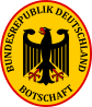 Wappenschild der deutschen Botschaften