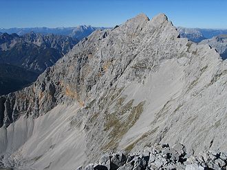 Die Praxmarerkarspitzen von der Kaskarspitze