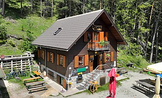 Südwestansicht der Pottschacherhütte