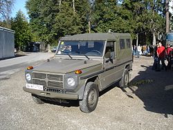 Puch G beim Bundesheer,Entwicklung mit Mercedes-Benz