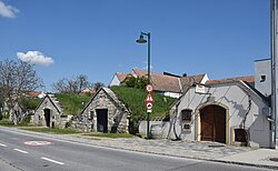 Kellerplatz und Kellergasse Purbach in Purbach am Neusiedler See