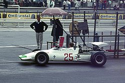 Quester nach dem Training am 1. August 1969 im BMW F269