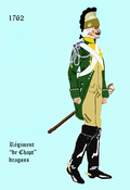 Régiment de Chapt dragons 1762–1763