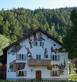 Motive der Schindelherstellung, Fa. Rapold in Bad Reichenhall