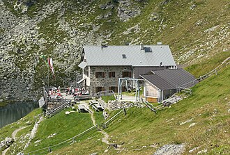 Radlseehütte im Sommer