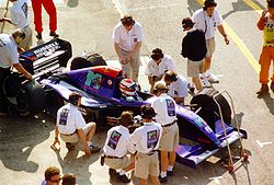 Roland Ratzenberger am 30. April 1994 in Imola