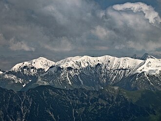 Rauheck neben dem langen Kreuzeck-Kamm
