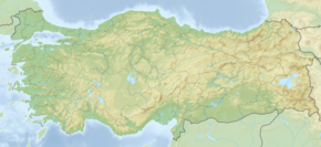 Reliefkarte: Türkei